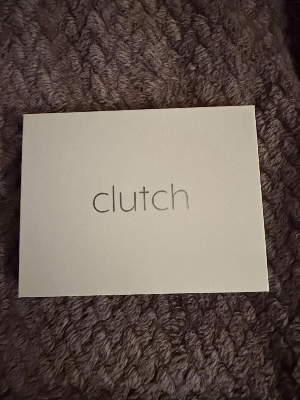 Clutch White Charger Case by